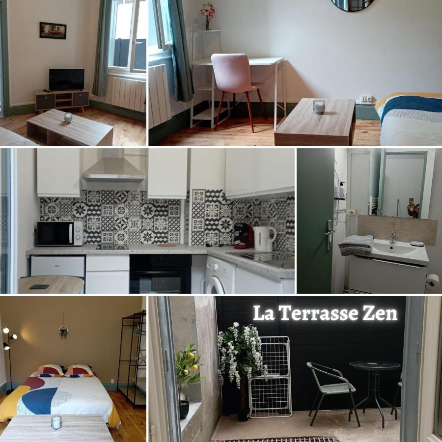 La Terrasse Zen Dacher - Superbe Appartement 30 M2 Tout Equipe Avec Terrasse Coeur Vichy Proche Gare Thermes Cures מראה חיצוני תמונה